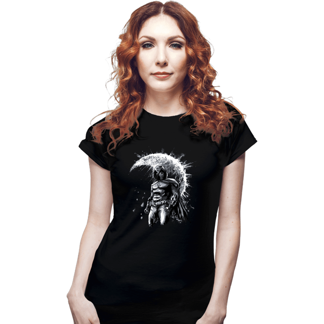 Daily_Deal_Shirts Fitted Shirts, Woman / Small / Black The Knight Rises