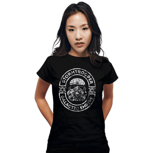 Shirts Fitted Shirts, Woman / Small / Black Stormtrooper Galactic Empire