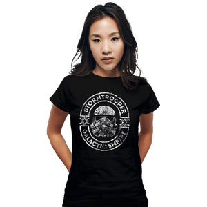 Shirts Fitted Shirts, Woman / Small / Black Stormtrooper Galactic Empire