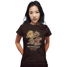 Load image into Gallery viewer, Shirts Fitted Shirts, Woman / Small / Black Legendary PIzza

