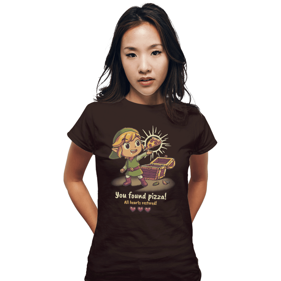 Shirts Fitted Shirts, Woman / Small / Black Legendary PIzza