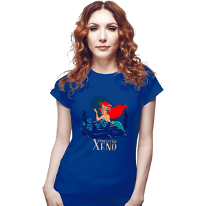 Daily_Deal_Shirts Fitted Shirts, Woman / Small / Royal Blue The Little Xeno