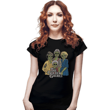 Load image into Gallery viewer, Shirts Fitted Shirts, Woman / Small / Black The Golden Ghouls
