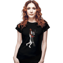 Load image into Gallery viewer, Shirts Fitted Shirts, Woman / Small / Black The Block Knight
