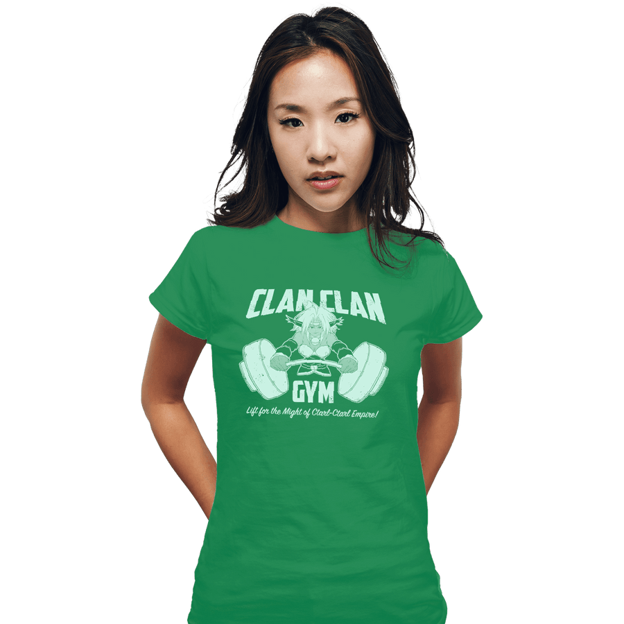 Shirts Fitted Shirts, Woman / Small / Irish Green Clan Clan Gym
