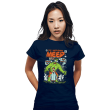 Load image into Gallery viewer, Secret_Shirts Fitted Shirts, Woman / Small / Navy The Incredible Meep
