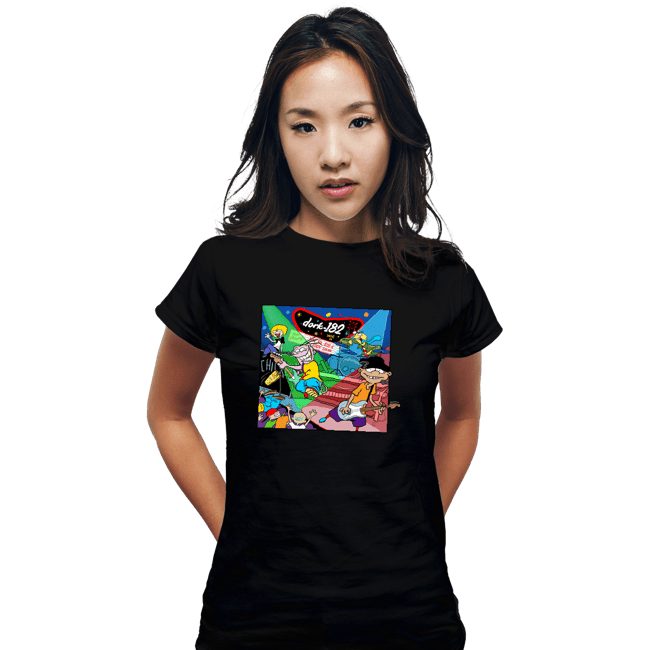 Daily_Deal_Shirts Fitted Shirts, Woman / Small / Black The Punk Dorks