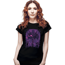 Load image into Gallery viewer, Daily_Deal_Shirts Fitted Shirts, Woman / Small / Black Mindflayer&#39;s den
