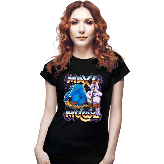 Secret_Shirts Fitted Shirts, Woman / Small / Black Max McCool