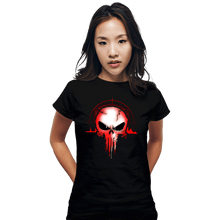 Load image into Gallery viewer, Shirts Fitted Shirts, Woman / Small / Black No One Goes Unpunished
