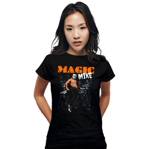 Secret_Shirts Fitted Shirts, Woman / Small / Black Magic Mike