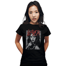 Load image into Gallery viewer, Shirts Fitted Shirts, Woman / Small / Black Buffy x Slayer
