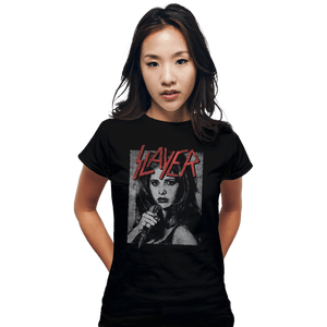 Shirts Fitted Shirts, Woman / Small / Black Buffy x Slayer