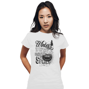 Shirts Fitted Shirts, Woman / Small / White Winter