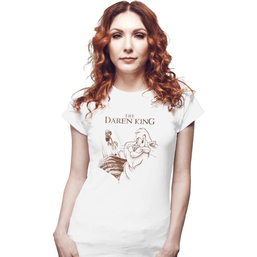 Shirts Fitted Shirts, Woman / Small / White The Daren King