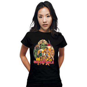 Daily_Deal_Shirts Fitted Shirts, Woman / Small / Black Golden Axe Girls