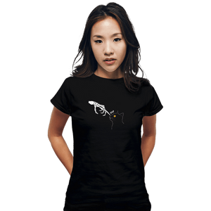 Secret_Shirts Fitted Shirts, Woman / Small / Black Spooky Boop