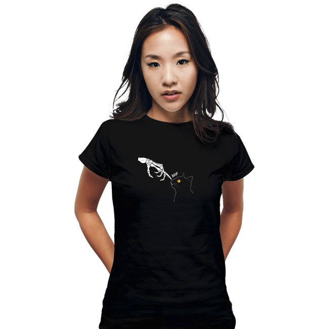 Secret_Shirts Fitted Shirts, Woman / Small / Black Spooky Boop