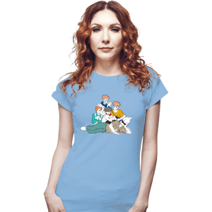Secret_Shirts Fitted Shirts, Woman / Small / Powder Blue Jujutsu Club
