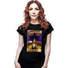 Load image into Gallery viewer, Secret_Shirts Fitted Shirts, Woman / Small / Black Showdown
