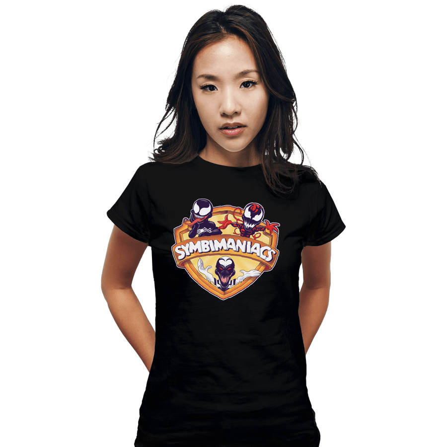 Shirts Fitted Shirts, Woman / Small / Black Symbimaniacs