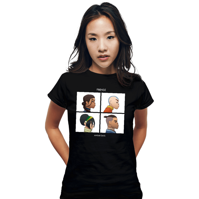 Daily_Deal_Shirts Fitted Shirts, Woman / Small / Black Avatar Days