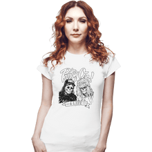 Load image into Gallery viewer, Shirts Fitted Shirts, Woman / Small / White Party On 4 Life
