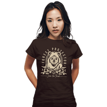 Load image into Gallery viewer, Shirts Fitted Shirts, Woman / Small / Black The Forest Protector
