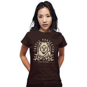 Shirts Fitted Shirts, Woman / Small / Black The Forest Protector