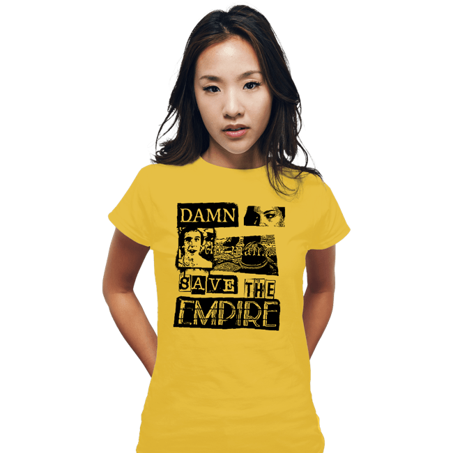 Daily_Deal_Shirts Fitted Shirts, Woman / Small / White Save Empire Records!