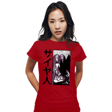 Load image into Gallery viewer, Shirts Fitted Shirts, Woman / Small / Red Saiyanz
