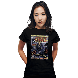 Secret_Shirts Fitted Shirts, Woman / Small / Black Blaviken Horror