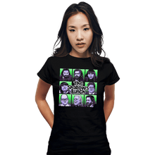 Load image into Gallery viewer, Shirts Fitted Shirts, Woman / Small / Black The Shadows Bunch
