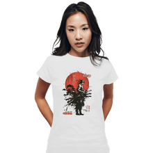 Load image into Gallery viewer, Daily_Deal_Shirts Fitted Shirts, Woman / Small / White Zoro Samurai Wano Kuni Arc
