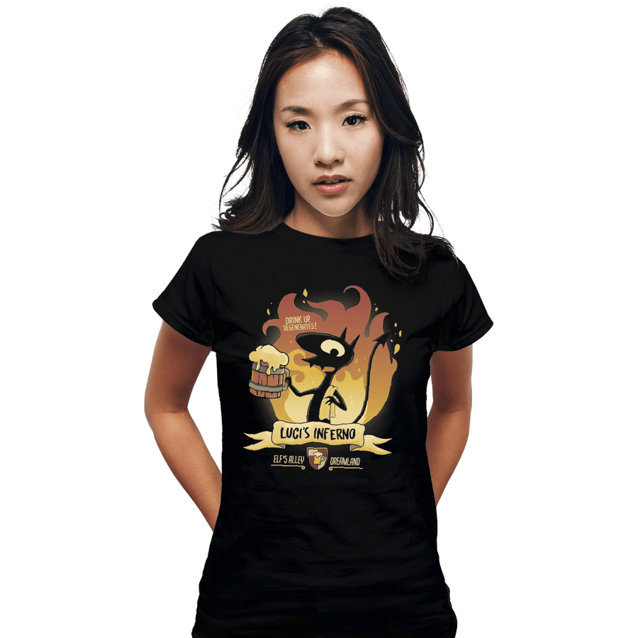 Shirts Fitted Shirts, Woman / Small / Black Luci's Inferno
