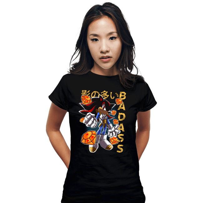 Daily_Deal_Shirts Fitted Shirts, Woman / Small / Black The Prince Of All Hedgehogs