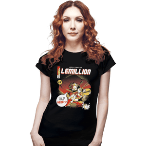 Shirts Fitted Shirts, Woman / Small / Black Lemillion