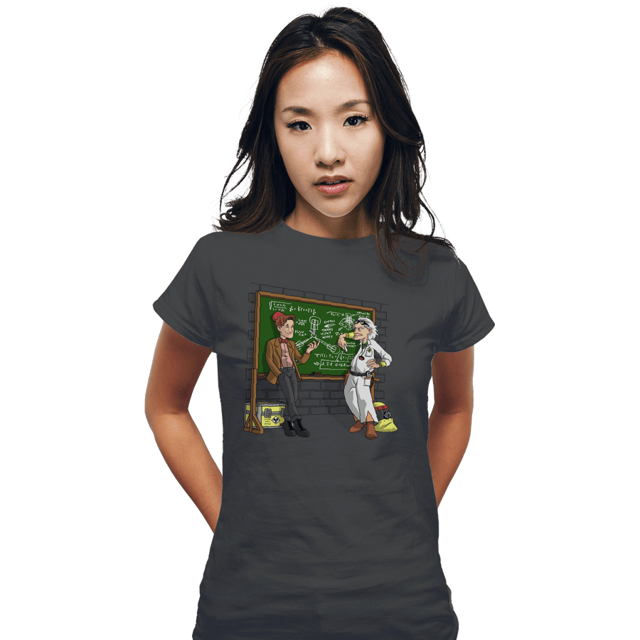 Shirts Fitted Shirts, Woman / Small / Charcoal With A Little Help