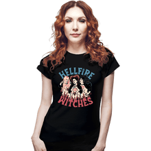 Load image into Gallery viewer, Secret_Shirts Fitted Shirts, Woman / Small / Black Hellfire Witches
