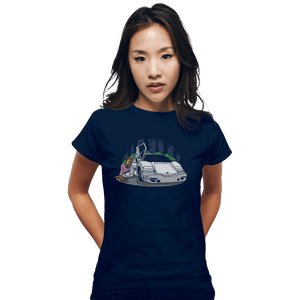 Shirts Fitted Shirts, Woman / Small / Navy Troy Wolf