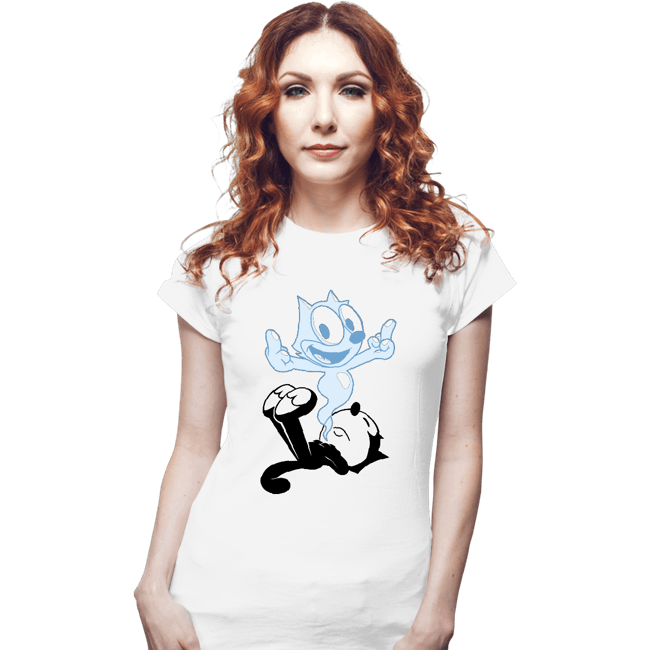 Shirts Fitted Shirts, Woman / Small / White RIP Felix