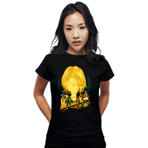 Shirts Fitted Shirts, Woman / Small / Black Savior Of Gaia