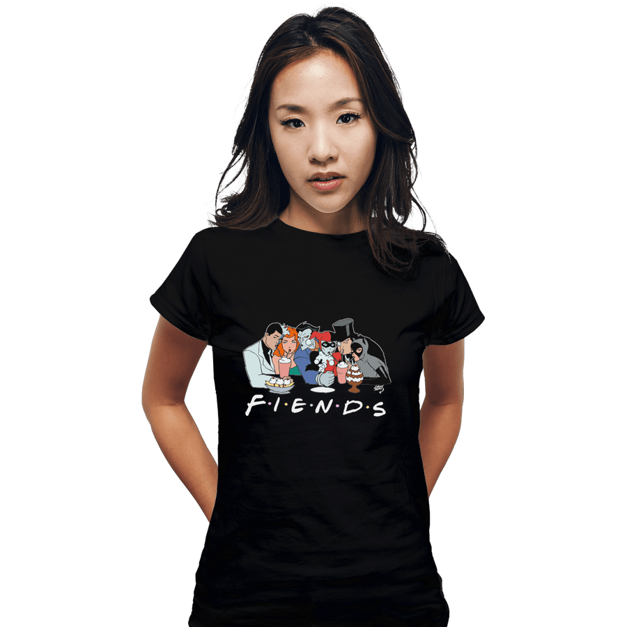 Shirts Fitted Shirts, Woman / Small / Black Gotham Fiends