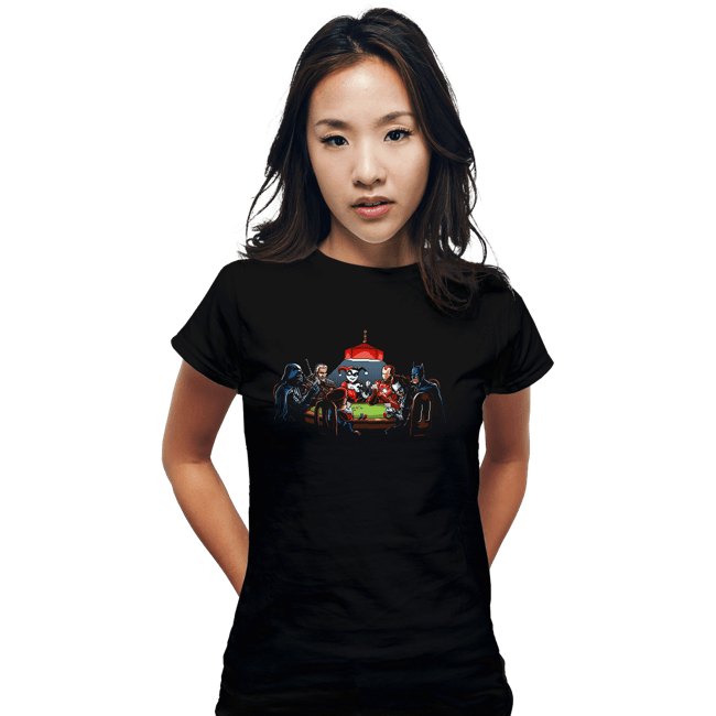 Secret_Shirts Fitted Shirts, Woman / Small / Black Pop Culture Tribute