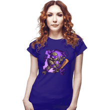 Load image into Gallery viewer, Daily_Deal_Shirts Fitted Shirts, Woman / Small / Violet Toy Don
