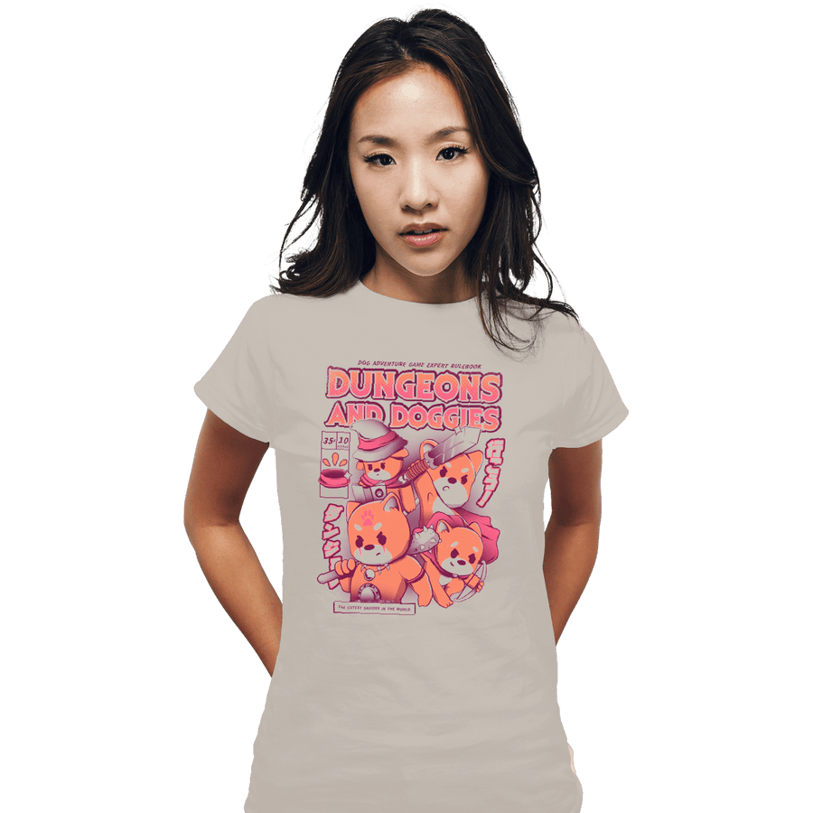 Shirts Fitted Shirts, Mens / Small / Sand Dungeons And Doggies