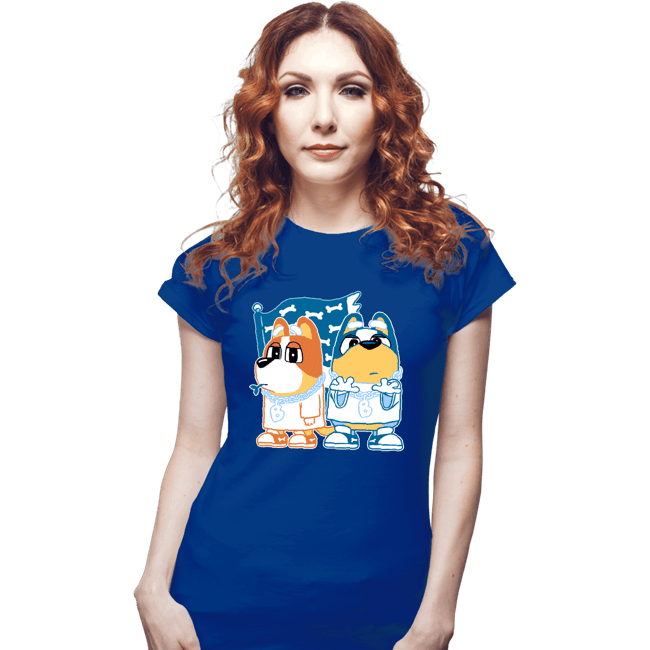 Daily_Deal_Shirts Fitted Shirts, Woman / Small / Royal Blue Blueynia