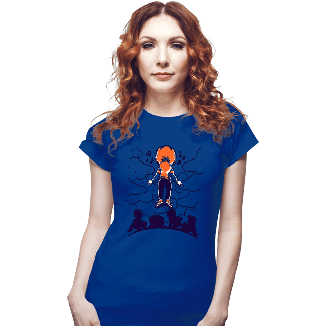 Daily_Deal_Shirts Fitted Shirts, Woman / Small / Royal Blue Max Rescue