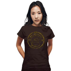 Secret_Shirts Fitted Shirts, Woman / Small / Black Browncoats