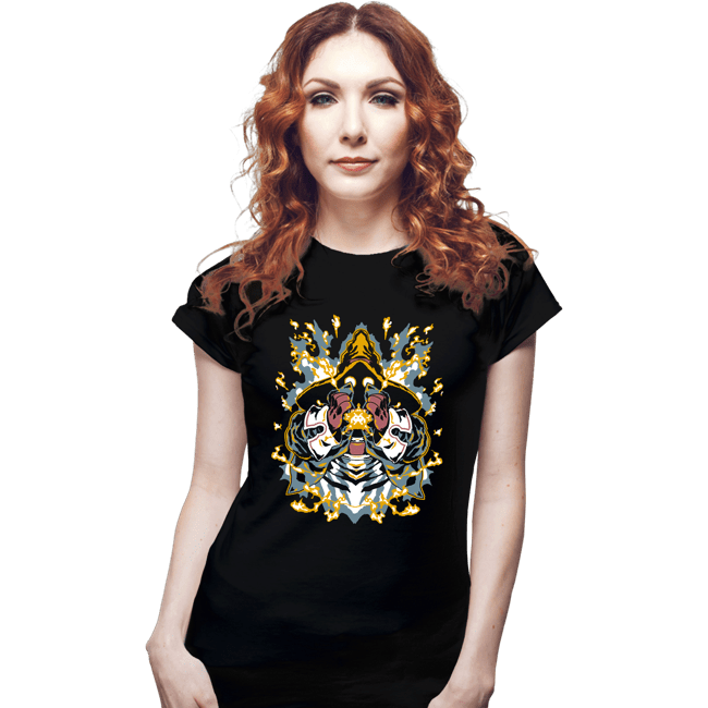 Shirts Fitted Shirts, Woman / Small / Black Black Mage Hero